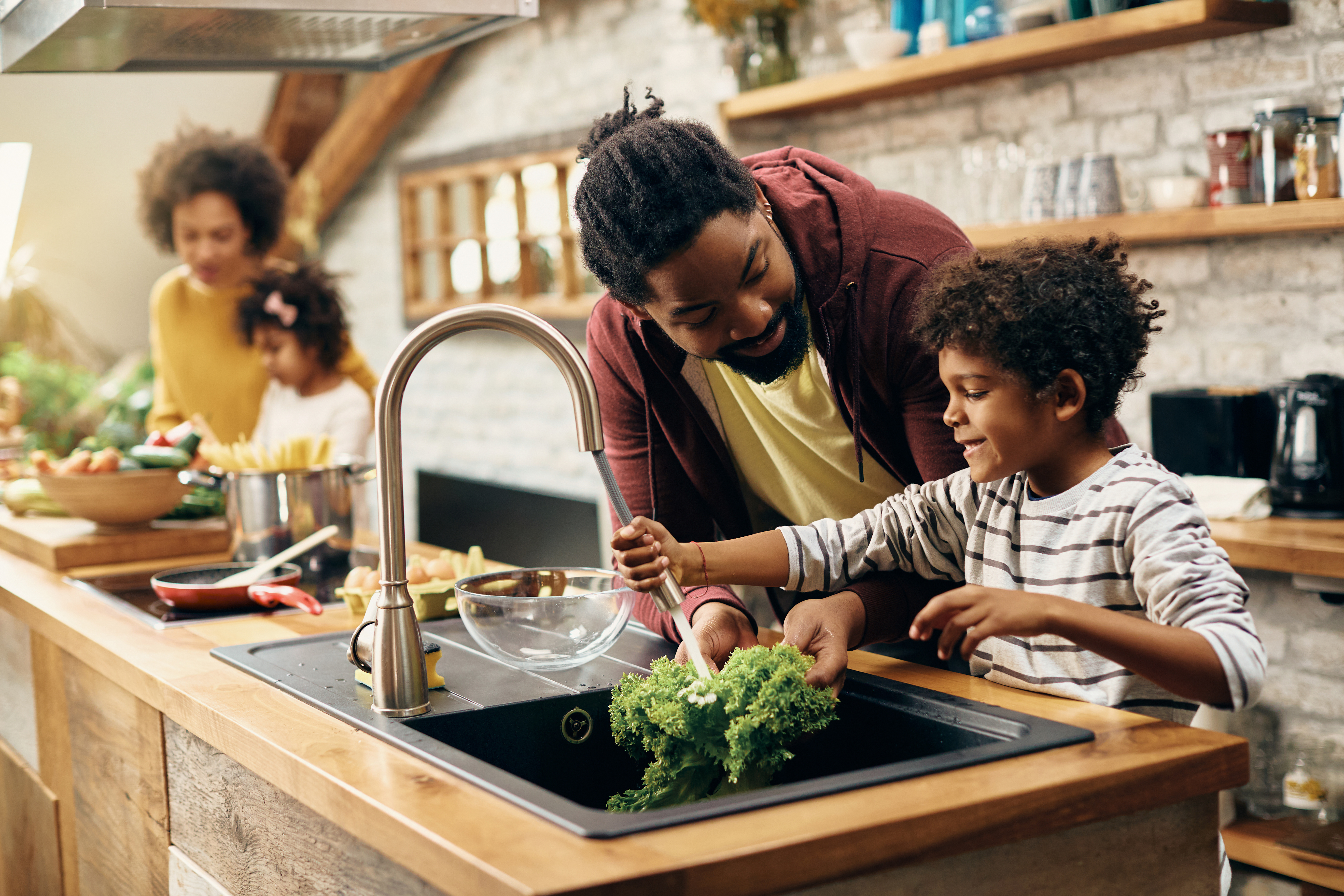 Sensory considerations for autistic children, celebrate moments when they will wash a new vegetable